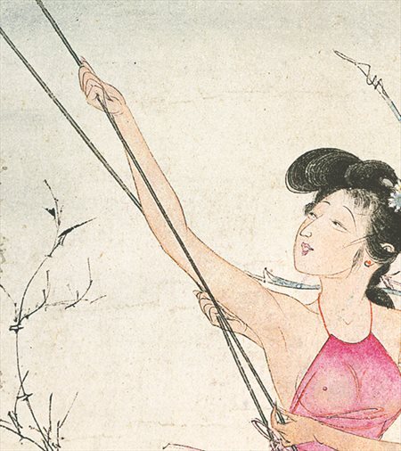 蠡县-胡也佛的仕女画和最知名的金瓶梅秘戏图